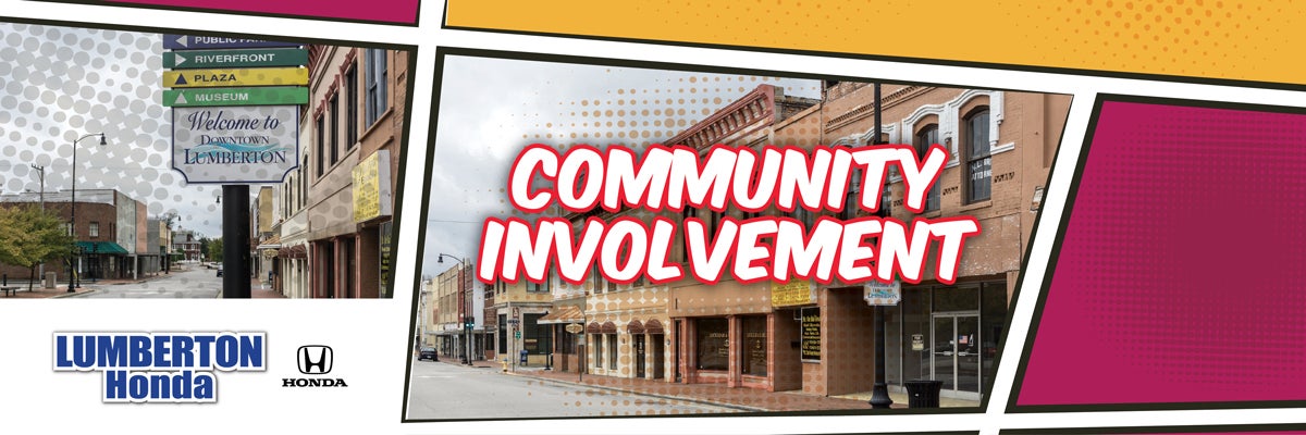community involvement banner